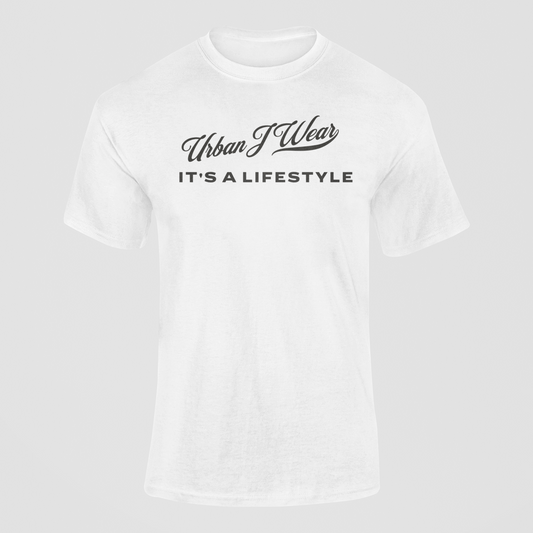 UrbanJ Wear It's a Lifestyle Unisex Heavy Cotton Tee